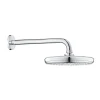 Grohe Tempesta 210 Ensemble douche de tête et bras 286 mm, 1 jet (26412000)