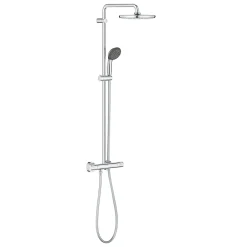 Colonne De Douche Thermostatique|Grohe Vitalio Start System 250 Colonne de douche avec mitigeur thermostatique 26816000