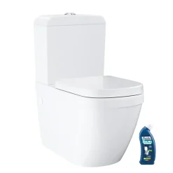 Wc À Poser|Grohe WC à poser sans bride Euro Ceramic + abattant et nettoyant