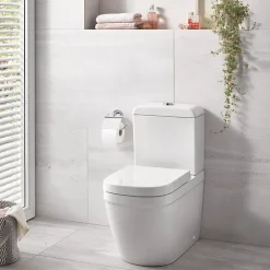 Wc À Poser|Grohe WC à poser sans bride Euro Ceramic + abattant et nettoyant
