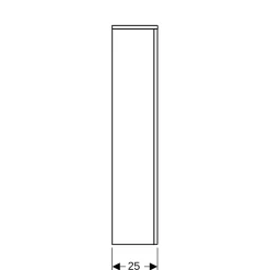 Wc Suspendu|Geberit Habillage bâti-support blanc Lineo