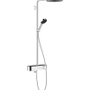 Colonne De Douche Thermostatique|Hansgrohe Colonne de douche 260 Pulsify S avec mitigeur thermostatique de baignoire ShowerTablet Select 400 chromé 24230000