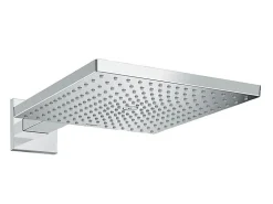 Hansgrohe Douche de tête Raindance E300, 1 jet avec bras de douche, noir mat (26238670)