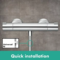 Robinet De Douche|Hansgrohe Ecostat Mitigeur Thermostatique douche 1001 CL (13211000)