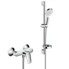 Colonne De Douche Sans Robinetterie|Hansgrohe Logis Pack Mitigeur monocommande + Set de douche Crometta Vario avec porte-savon (71600000-Crometta2)