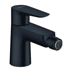 Robinet De Bidet|Hansgrohe Mitigeur bidet, avec tirette et vidage noir mat