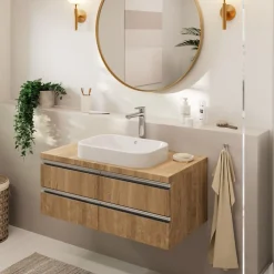 Robinet Lavabo Et Vasque|Hansgrohe Mitigeur de lavabo190 sans tirette ni vidage chromé
