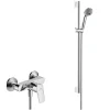 Hansgrohe Set de Douche Crometta 85 Multi / Unica' Crometta 0,65 m + Mitigeur Monocommande de Douche(71600000-Crometta4)