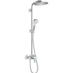 Hansgrohe Set de douche Showerpipe Crometta S 240 1jet, mitigeur mécanique (27269000)