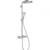 Colonne De Douche Hydromassante|Hansgrohe Showerpipe Crometta S 240 Colonne de douche 1jet avec mitigeur thermostatique EcoSmart (HG-27268000)