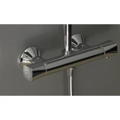 Colonne De Douche Thermostatique|Hansgrohe Showerpipe Crometta 160 colonne de douche 1 jet (27264400)