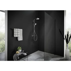 Colonne De Douche Thermostatique|Hansgrohe Showerpipe Crometta 160 colonne de douche 1 jet (27264400)