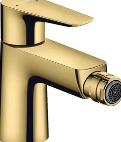 Hansgrohe Talis E Mitigeur bidet avec tirette et vidage, Aspect Doré poli (71720990)