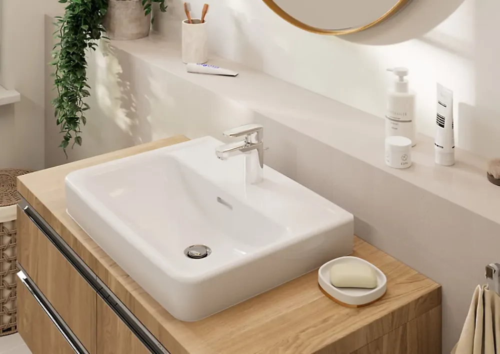 Robinet Lavabo Et Vasque|Hansgrohe Vernis Blend Mitigeur de lavabo 70 CoolStart avec tirette et vidage synthétique