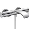 Robinet De Baignoire|Hansgrohe Vivenis Mitigeur bain/douche, bec cascade, chrome (75420000)