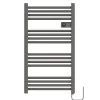 Generique Heat-Line Sèche serviettes électrique 500W, anthracite (CERAHTLR500A)
