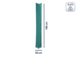 Leifheit Housse de protection pour séchoir parapluie, robuste, dimensions 30x 200 cm,