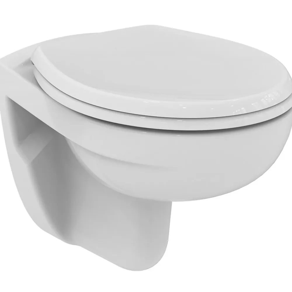 Ideal Standard ASTOR - Abattant et couvercle 370x525 mm (W302601)