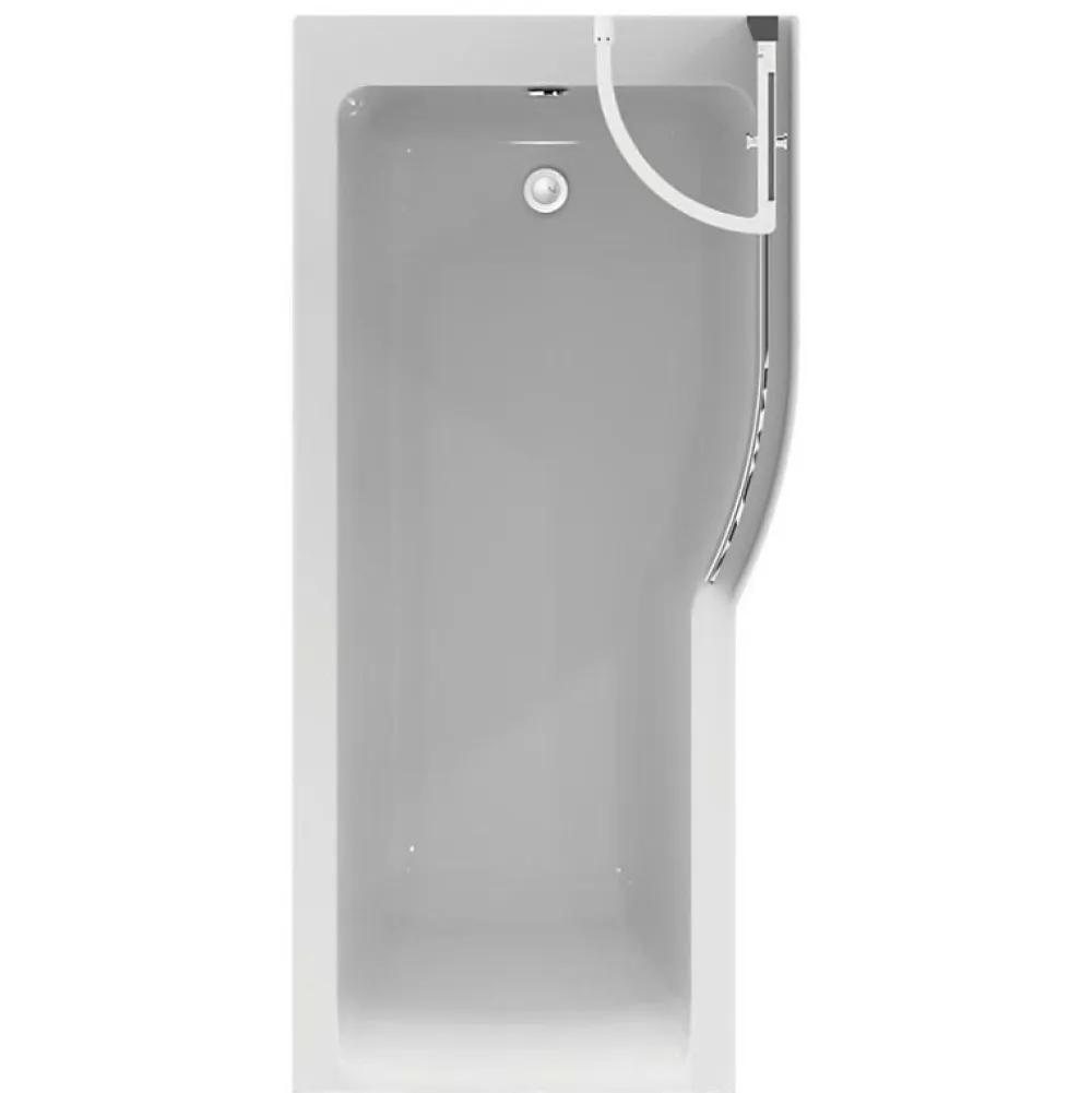 Tablier Et Habillage De Baignoire|Ideal Standard Tablier baignoire frontal 1700 mm asymétrique Connect Air blanc