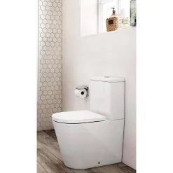 Roca Inspira ROUND - Cuvette au sol Rimless à évacuation dual A342526000 (sans réservoir et siège)