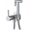 Robinet De Bidet|Invena Robinet Bidet Douchette Chrome Mural Monocommande