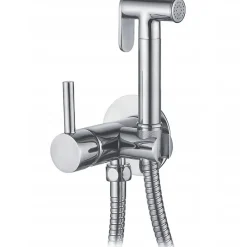 Robinet De Bidet|Invena Robinet Bidet Douchette Chrome Mural Monocommande