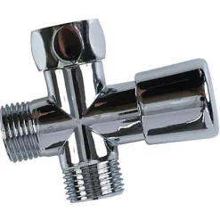 Accessoire De Robinet| Inverseur pour pomme de douche chromé