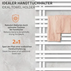 ECD Germany Iron EM Electric Design Radiateur de salle de bain 900W