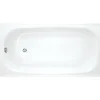Baignoire Droite|Jika (Groupe Roca) Riga Baignoire gain de place 150 L, 140 x 70 cm en acier émaillé, sans pieds, blanc (H2340400000001)