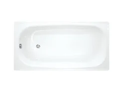 Baignoire Droite|Jika (Groupe Roca) Riga Baignoire gain de place 150 L, 140 x 70 cm en acier émaillé, sans pieds, blanc (H2340400000001)