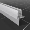 Sirhona Joint de porte de douche 900mm pour paroi en verre de 8mm