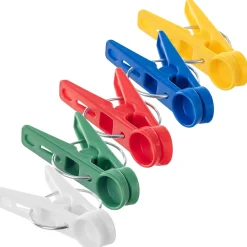 Etendoir À Linge|Kadax Pinces à Linge Pinces à Linge Grenouilles à Linge Colorées Rondes 20 pcs