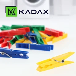 Kadax Vêtements Vêtements Vêtements Pinces à Linge 20pcs Plastique Coloré