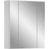 Chb Collection Kai - Armoire de toilette (L/H/P : 60x70x18 cm) en imitation blanc