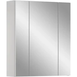 Chb Collection Kai - Armoire de toilette (L/H/P : 60x70x18 cm) en imitation blanc