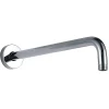 Kibath Bras de douche rond mural 40 cm finition chromée en laiton