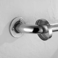 Barre D'Appui|Kibath Poignée de sécurité antidérapante de 40 cm en acier inoxydable avec finition chromée brillante