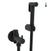 Robinet De Bidet|Kibath Robinet WC 1 eau HYGIÈNE INTIME, NOIR MAT, en laiton