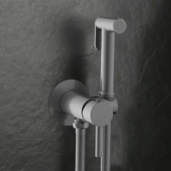 Robinet De Bidet|Kibath Robinet WC HYGIÈNE INTIME 2 eaux, NOIR MAT, en laiton