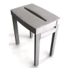 Siège De Douche|Kinedo - Tabouret de douche blanc Kinematic en plastique PVC pour receveur extra plat