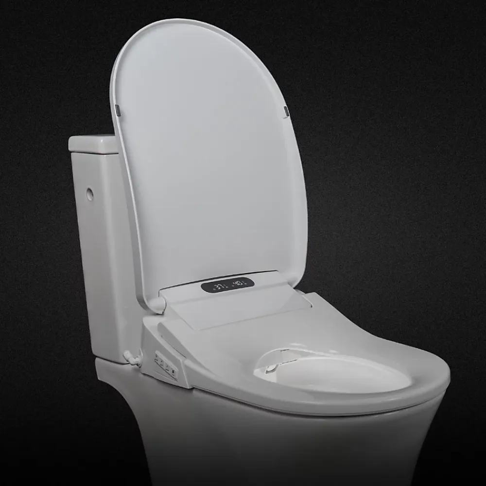Wc Japonais|Magnifiak Kit Abattant WC Japonais Lavant avec eau chaude (Forme U)