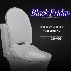 Magnifiak Kit Abattant WC Japonais Lavant avec eau chaude (Forme O)
