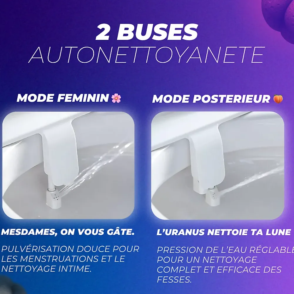 Wc Japonais|Magnifiak Kit Complet Toilette WC Japonaise Autonettoyante Robinet 3 Voies Inclu (Brevet Déposé) - Bidet Japonais Jet réglable