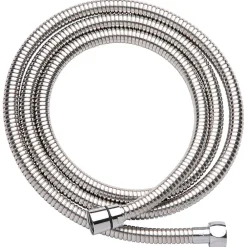 Kibath Kit de barre de douche 5 positions avec équipement NAV rond, finition chrome poli, en acier inoxydable