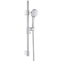 Colonne De Douche Sans Robinetterie|Bain-Bain Kit de douche Chrome ARIA -