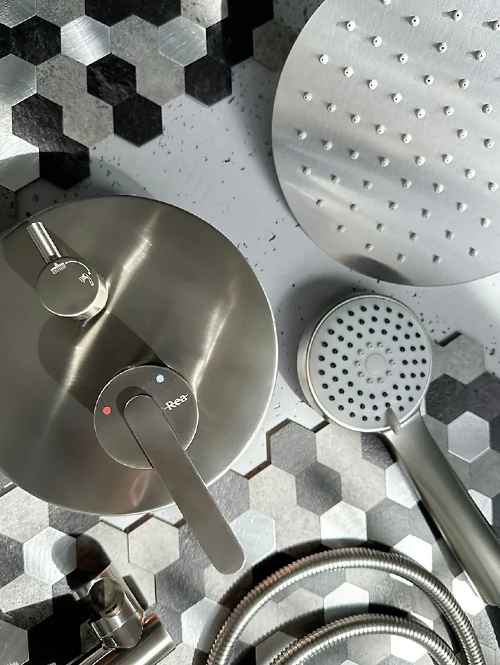 Colonne De Douche Mécanique|Rea Kit De Douche Encastré Ontario Brush Nickel