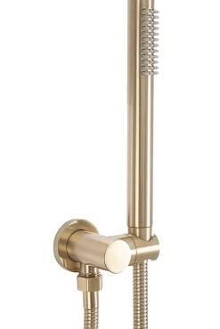 Rea Kit De Douche Encastré Lungo Brush Gold 17X16X36,5Cm + Box