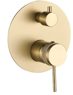 Rea Kit De Douche Encastré Lungo Grip Brush Gold + Box