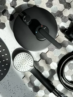 Rea Kit De Douche Encastré Ontario Black