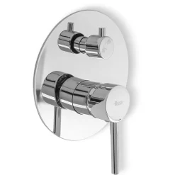 Rea Kit De Douche Encastré Lungo Chrome 17X16X36,5Cm + Box